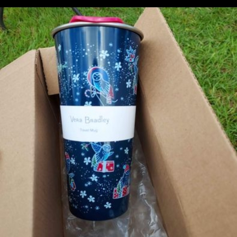 Vera Bradley  stainless steel cup